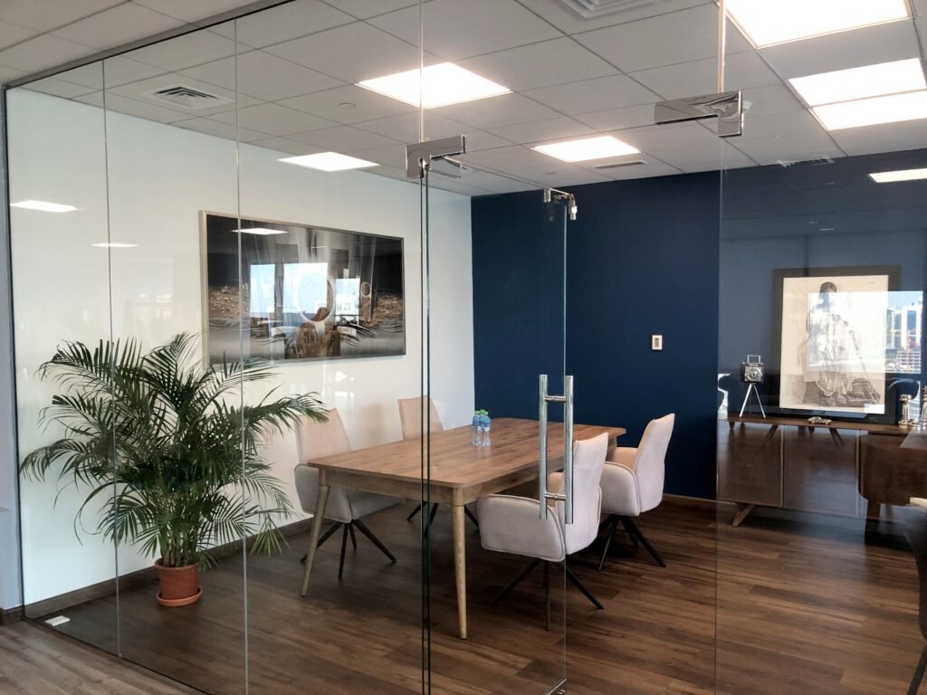 Modern office fit out by a leading company