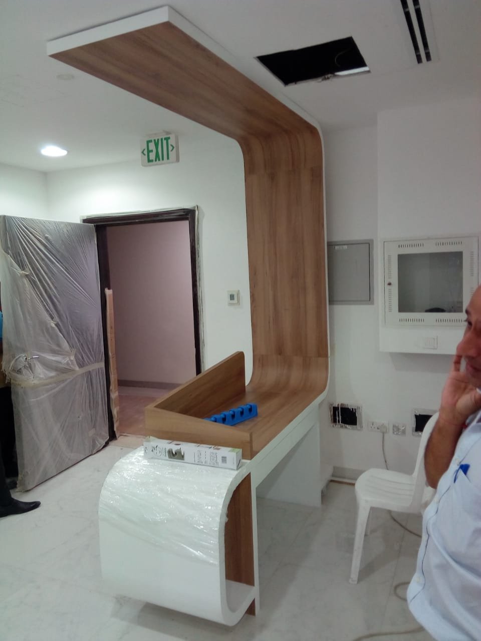 From Boring to Brilliant: How Office Fit Out Companies Transform Small Workspaces 2 A bespoke Italian-style kitchen renovation in Palm Jumeirah, completed by professional interior design companies in Dubai